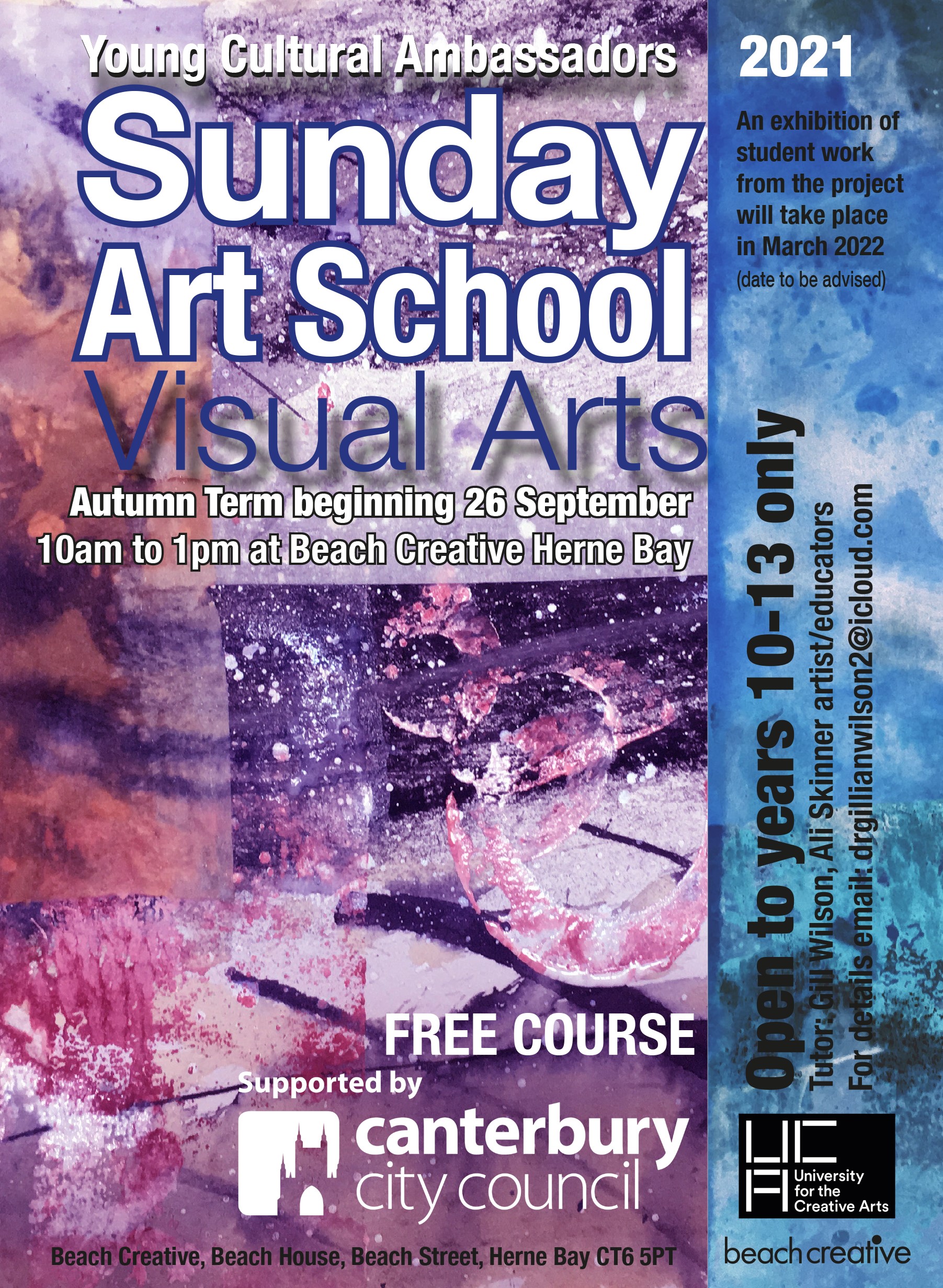 Young Cultural Ambassadors Sunday Art School