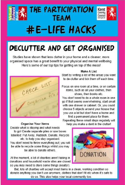 Decluttering