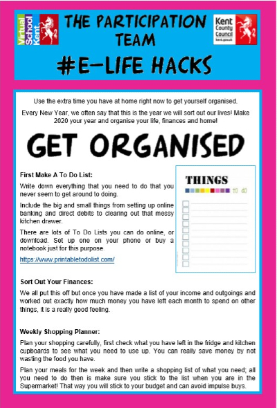 Get Organised