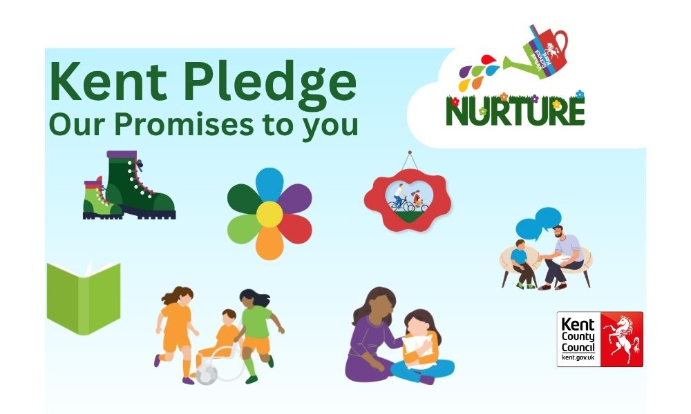 New Kent Pledge design picture, with title 